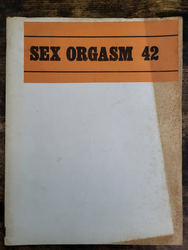 Sex Orgasm Magazine No 42.. 1970's Magazine
